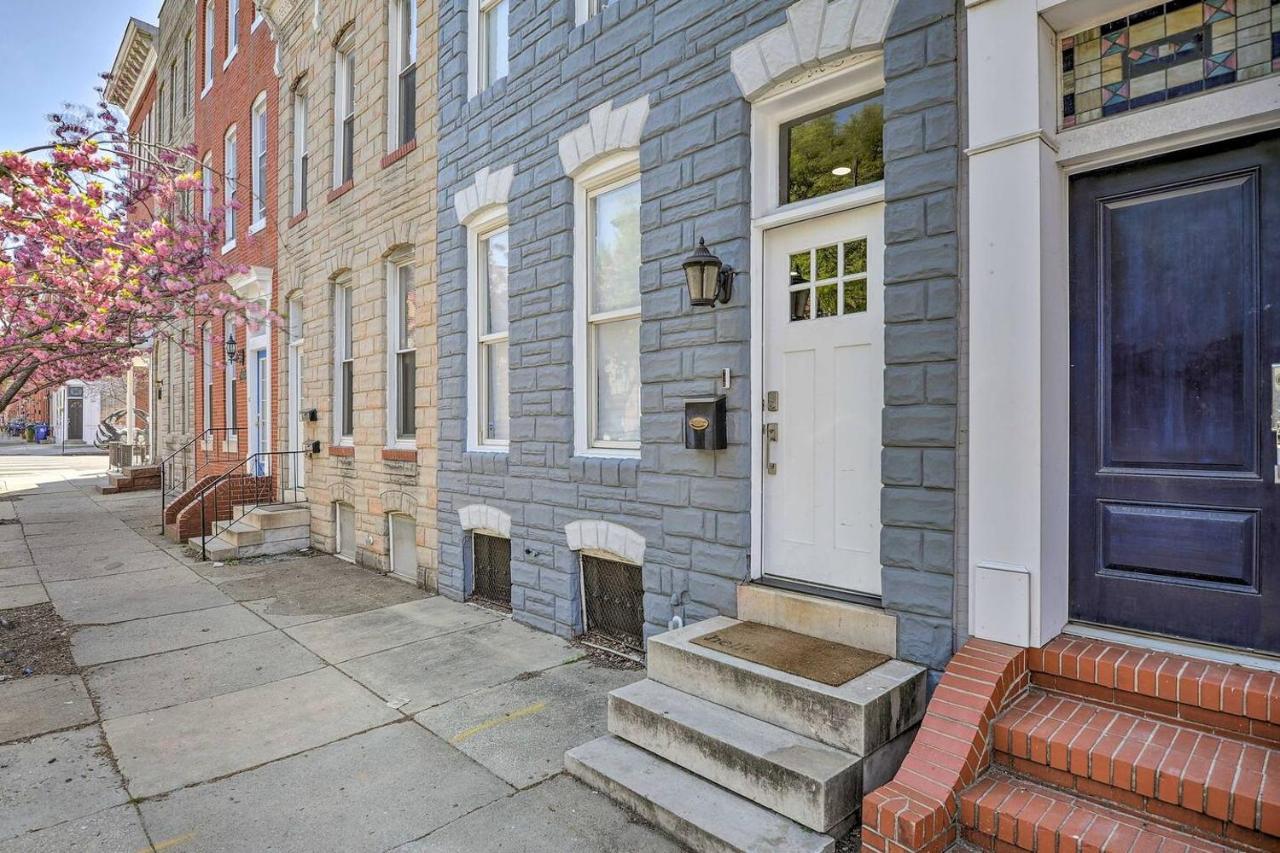 Baltimore Abode, Walk To Cross Street Market! Eksteriør billede