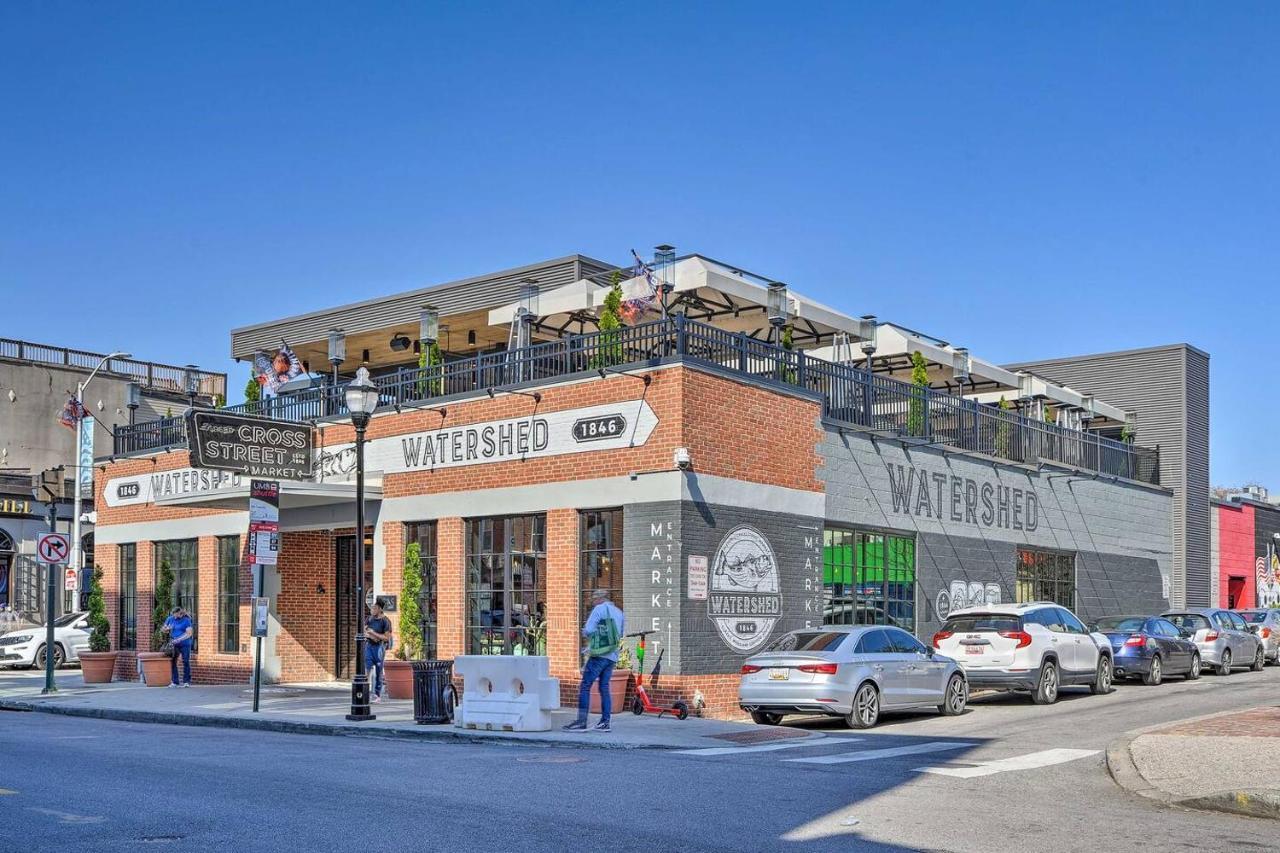 Baltimore Abode, Walk To Cross Street Market! Eksteriør billede